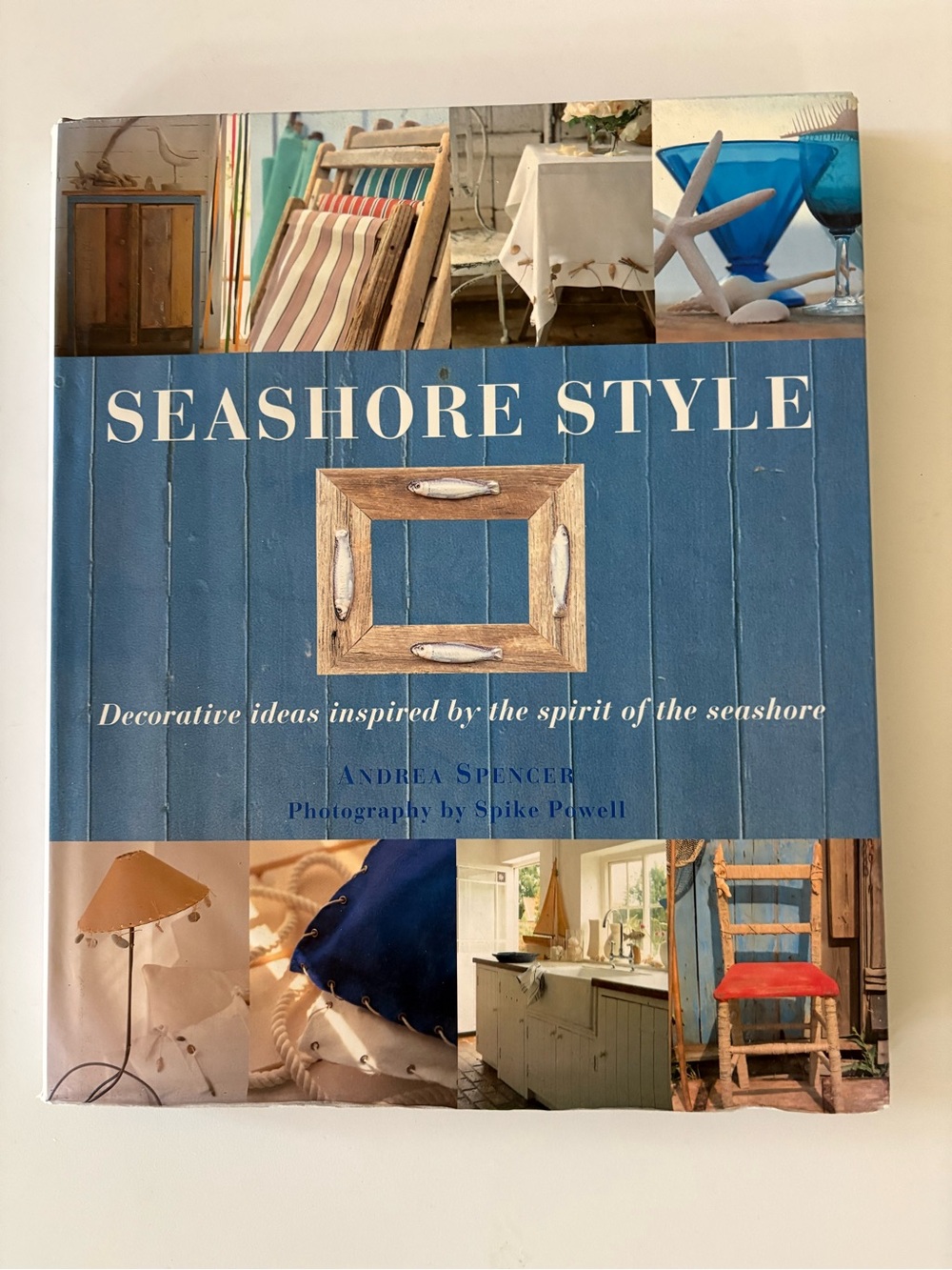 Seashore Style - Blue Coastal Decor Coffee Table Book